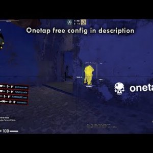 how to counter doublepeek ft. onetap.com | free config in description